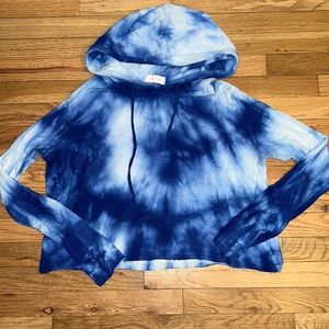Twenty5A Italy Tie Dye Cropped Hoodie Size M/L